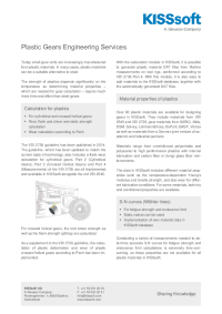 Plastic Gears Engineering