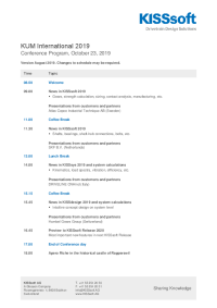 Conference Program