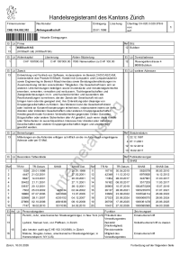 Handelsregisterauszug