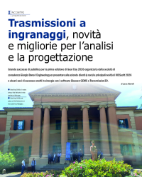 Trasmissioni a ingranaggi, novit&agrave; e migliore per l'analisi e la progettazione