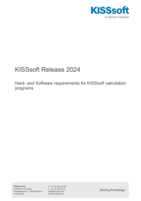 Hardware and software requirements