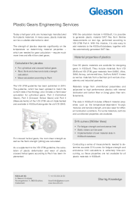 Plastic Gears Engineering